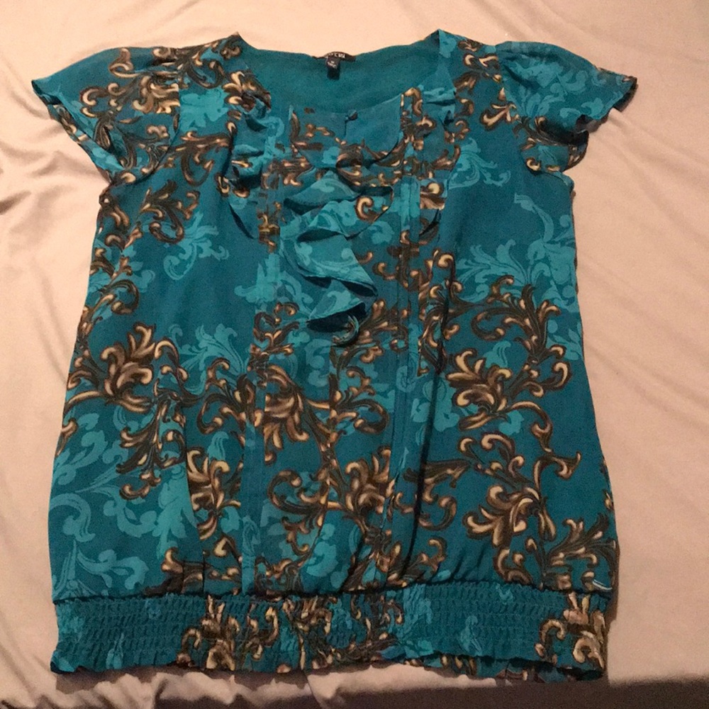 Apt. 9 shirt sleeve blouse
